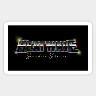 HEATWAVE (Sound Or Silence Logo) #5 (GLITCH) Magnet